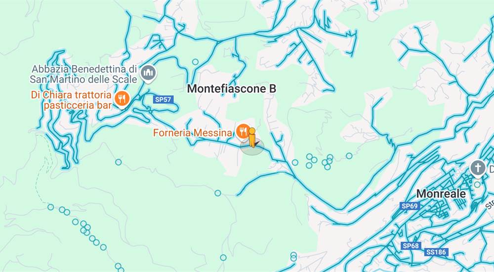 inquadramento su mappe